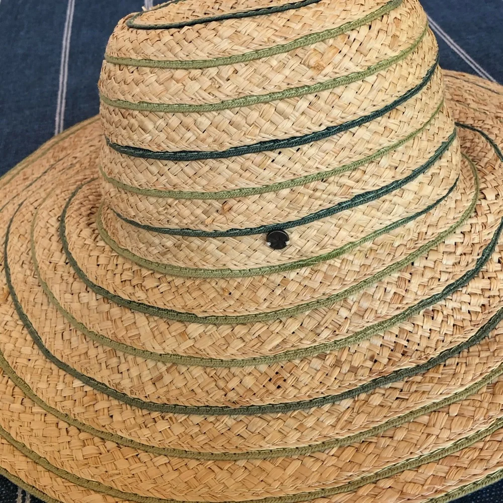 KOORINGAL Classic Woven Raffia Wide Brim‎ Straw Hat
